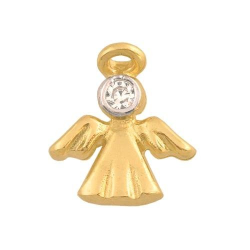 Zawieszka złota 585 Aniołek, Amorek - Mv072