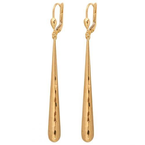 Kolczyki złote 585 wiszące - 46444