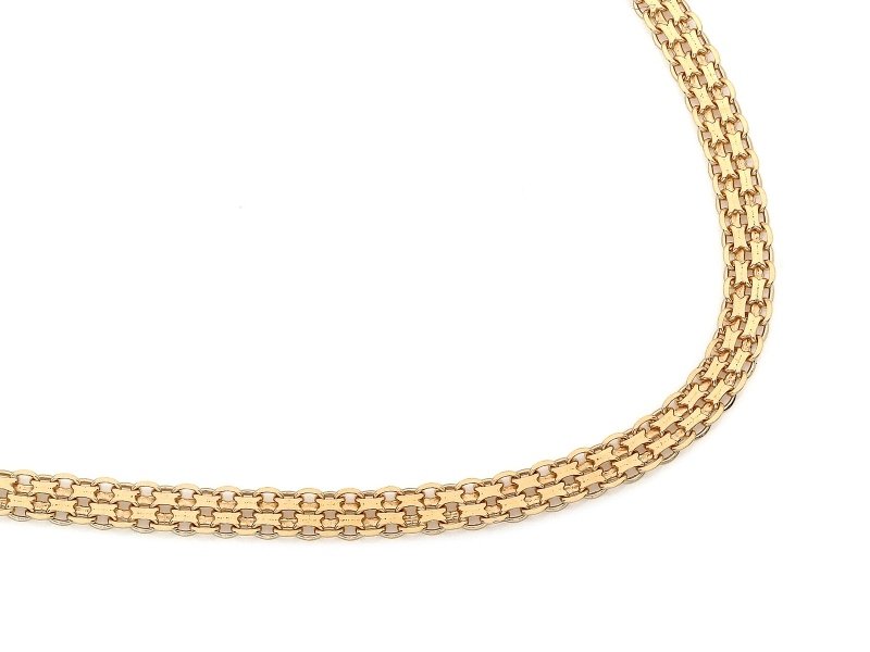 ZŁOTY ŁAŃCUSZEK 585 BISMARK 3,5mm