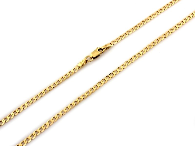 Łańcuszek złoty 585 pancerka 55cm 7,25g