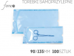 Torebki do sterylicacji samoprzylepne 90x135mm 100 sztuk 