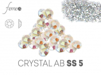 Cyrkonie Swarovski SS5 Crystal AB OPAL 50 sztuk 