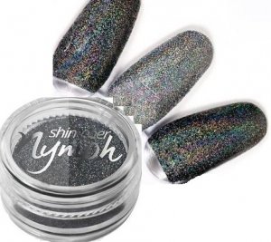 Magiczny pyłek efekt syrenki holo Nymph grafit Silcare