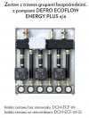 Defro DCM 20 grupa mieszająca ze sprzęgłem hydraulicznym do 35 kW 3 obiegi