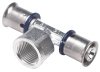 Wavin Pex trójnik 16x1/2 gw Tigris M1 Zaprasowywany