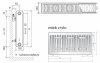 Grzejnik pokojowy Purmo C22 600x600 panelowy