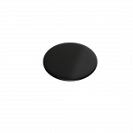 Czarna nakładka do odpływu zlewozmywaka pure carbon