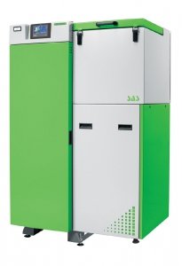 SAS Bio Efekt 23 kW kocioł na pellet z podajnikiem do 250 m2
