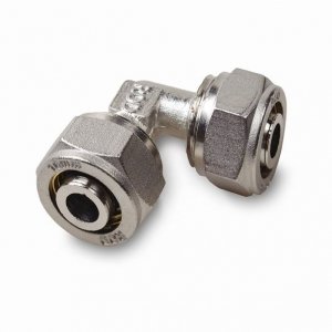 Kolano Pex 16x16 skręcane Alupex wzmocnione