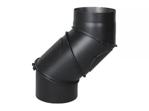Kolano spalinowe 130 nastawne uniwersalne