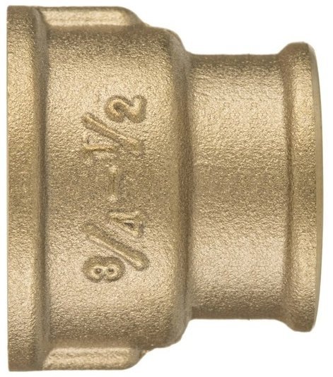 Mufa redukcyjna 1x3/4&quot; Redukcja mosiężna mufowa