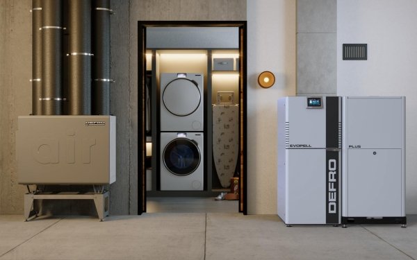 Piec Defro Evopell Plus 8 kW kocioł peletowy z podajnikiem do 100 m2