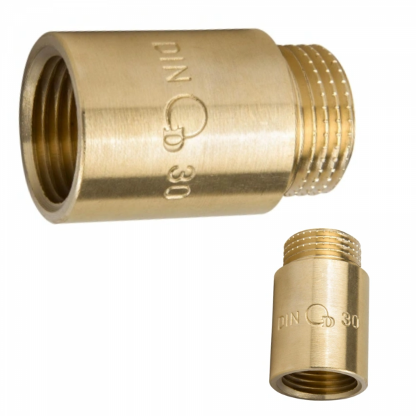 Przedłużka Mosiężna 3/4" 3 cm