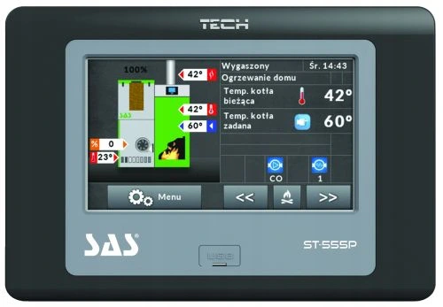 SAS Bio Compact 10 kW kocioł na pellet do 130 m2
