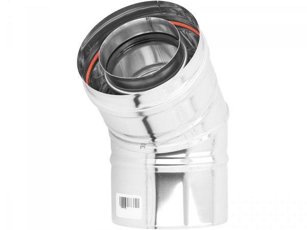 Poujoulat kolano 80/125 EC 45 stopni