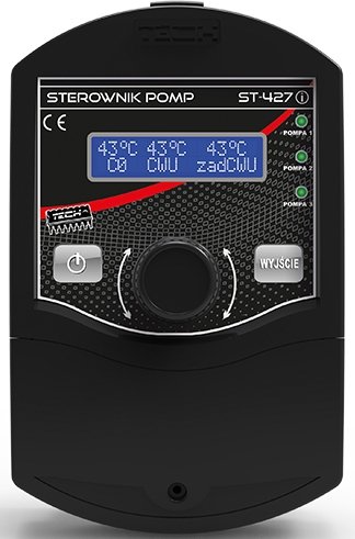 Tech ST-427i Sterownik do 3 pomp