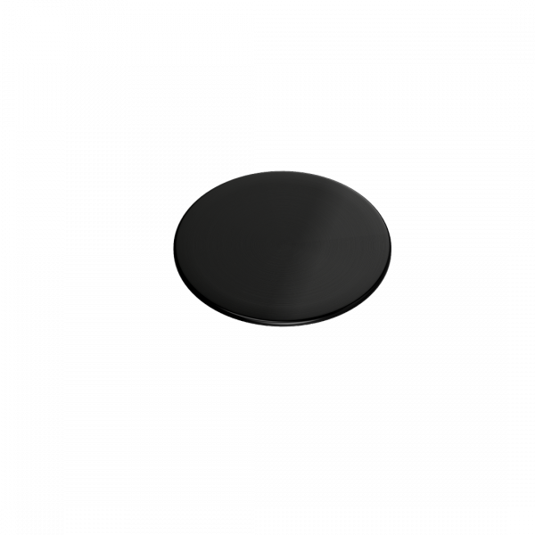 Czarna nakładka do odpływu zlewozmywaka pure carbon
