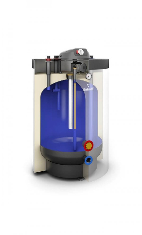 Wymiennik Galmet Fusion 100 l zbiornik ciepłej wody do kotła gazowego dwufunkcyjnego