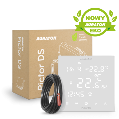 Auraton Pictor DS regulator temperatury podtynkowy