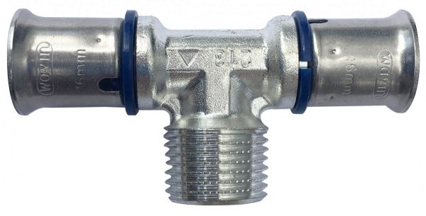 Wavin pex Trójnik 20x3/4 GZ Tigris M1 zaprasowywany