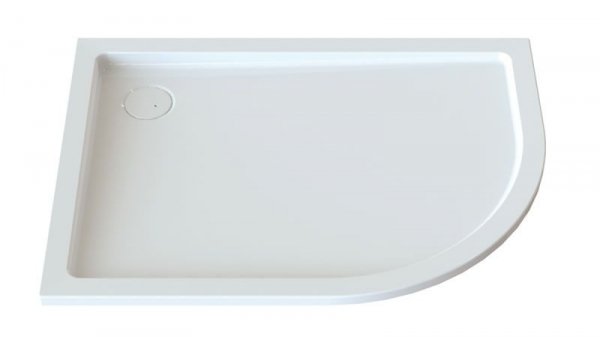 Brodzik Sanplast półokrągły 120x90 cm płytki 5 cm WYPRZEDAŻ