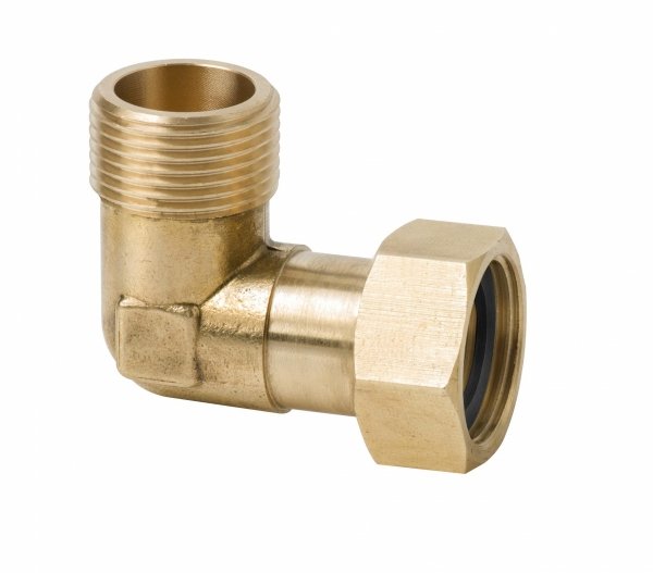 Półśrubunek mosiężny kątowy 5/4&quot; śrubunek kotła gazowego DN 25 Gw/Gz