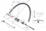 Szprycha Shimano WH-M8000-R29 300 mm
