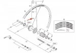 Szprycha Shimano WH-MT35-R 261 mm