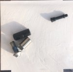 Śruba i Nakrętka Shimano Do I-Spec B M670/780/980