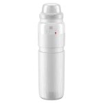 Bidon Elite FLY MTB TEX Przezroczysty, Szare Logo 950 ml