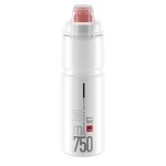 Bidon ELITE Jet Plus Clear Red logo 750ml
