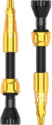 Wentyle tubeless Lezyne CNC TLR Valve — Presta 44 mm, złote