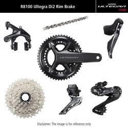 Grupa Shimano Ultegra Di2 R8170 172,5 mm 50/34T 11-30T