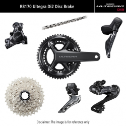 Grupa Shimano Ultegra Di2 R8170 — 175 mm 52/36T 11-34T (2×12)