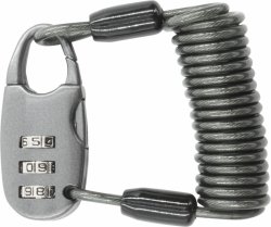 Zamek rowerowy Voxom SCH1 — linka szyfrowa 3 mm × 1200 mm