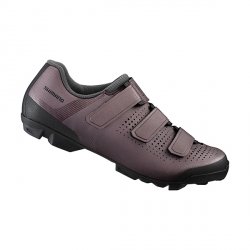 Buty MTB Shimano SH-XC100W damskie mahoniowe, rozmiar 38
