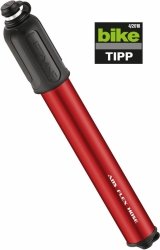 Pompka ręczna Lezyne CNC Drive HV Medium — czerwona, 90 PSI