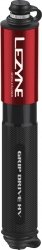 Pompka ręczna Lezyne Grip Drive HV Small — czerwona, 90 PSI (18,6 cm)