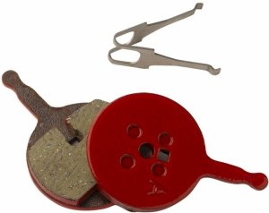 Klocki hamulcowe tarczowe SRAM/Avid - organiczne na stalowej płytce (Quiet), do BB5 (1 para) 