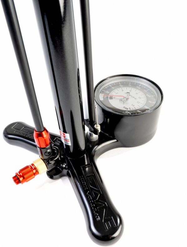 Pompka stacjonarna Lezyne Classic Floor Drive 3.5 — black-metallic