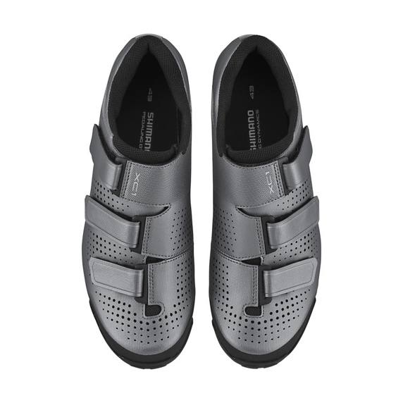Buty SPD MTB Shimano SH-XC100 srebrne, rozmiar 46