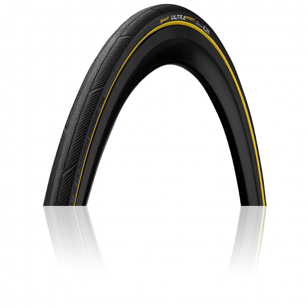Opona Cont. Ultra Sport III 700x25C zwijana czarno/żółty