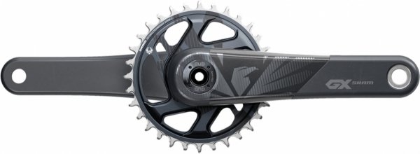 Korba SRAM GX Eagle Carbon DUB 175 mm 32T Boost — Lunar Grey