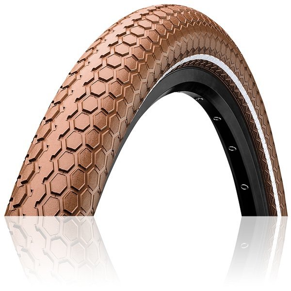 Opona Continental RIDE Cruiser 28 x 2.2 [55-622 ] brązowa Reflex