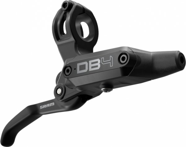 Hamulce tarczowe hydrauliczne SRAM DB4 Stealth — prawy, 4-tłoczkowy, 2000 mm, Diffusion Black