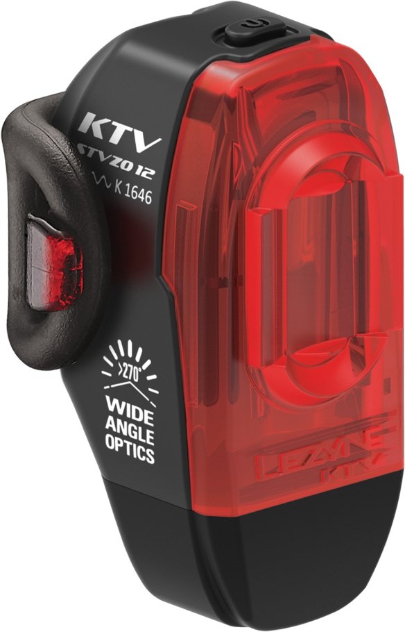 Lampka tylna Lezyne KTV Drive Rear StVZO — czerwone światło, USB (11 lm)