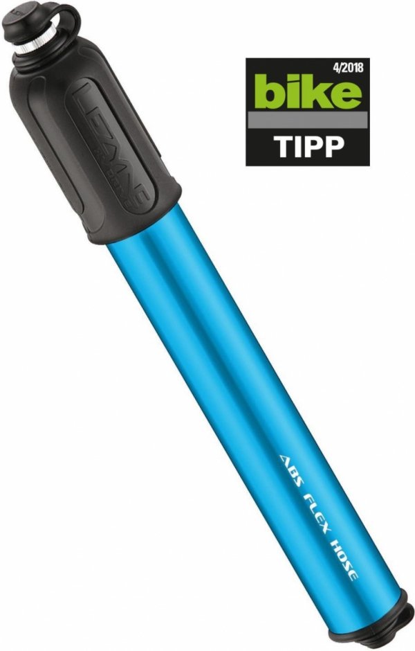 Pompka ręczna Lezyne CNC Drive HV Small — niebieska, 90 PSI