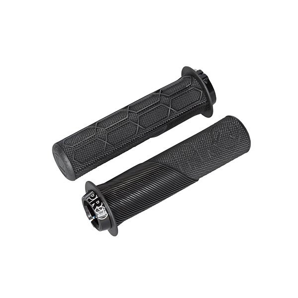Chwyty PRO Lock On Trail 32mm/132mm czarne | kołnierz
