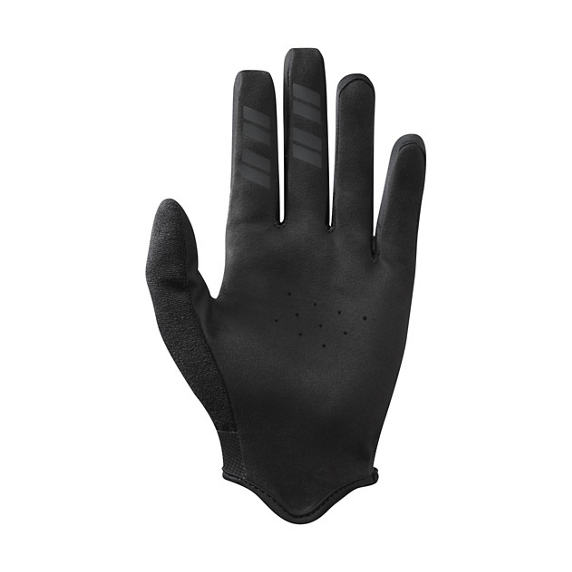 Rękawiczki rowerowe Shimano Trail — Charcoal, męskie (długie), rozmiar S