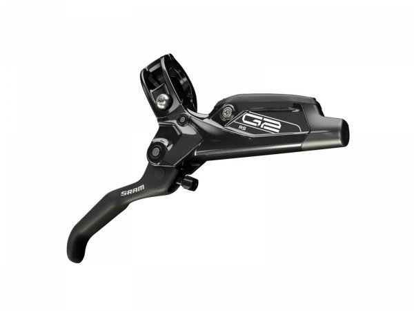 Hamulec tarczowy SRAM G2 RS — tylny, czarny (Diffusion Black), przewód 2000 mm